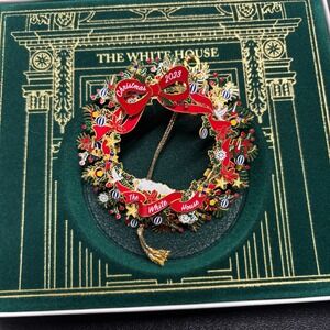 2023 The White House Historical Association Christmas Ornament - Gerald Ford